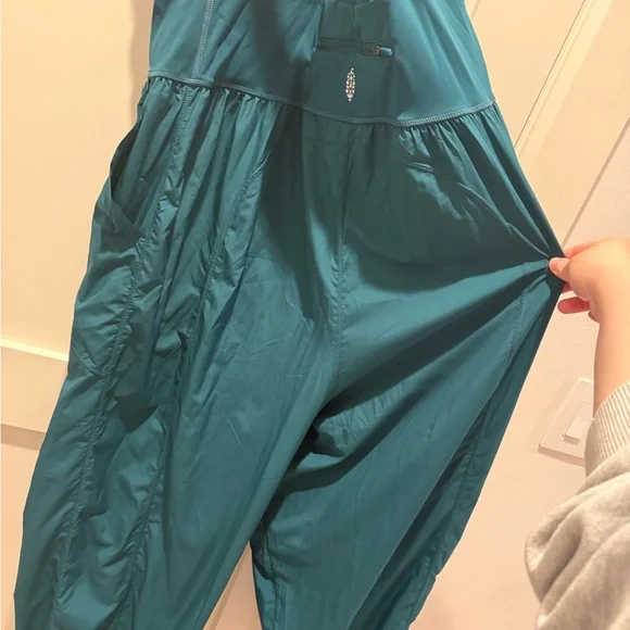 FP Movement Teal Athletic Jumpsuit Onesie - Picture 5 of 7